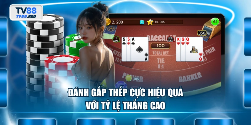 Đánh gấp thếp cực hiệu quả với tỷ lệ thắng cao