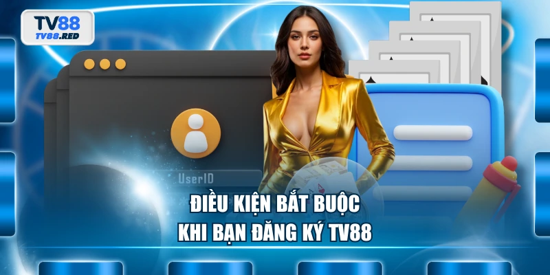 Điều kiện bắt buộc khi bạn đăng ký TV88