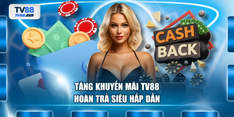 Tặng khuyến mãi TV88 hoàn trả siêu hấp dẫn